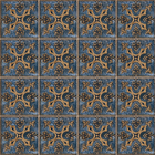 Revestimento de Parede Interno e Externo Decorado Brilhante 15,2x15,2cm Borda Arredondada Spanich PD15/6633 Gabriella