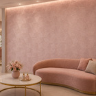 Revestimento de Parede Interno Monocolor Acetinado 174x174cm Borda Arredondada Love Rosa Portinari