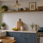 Revestimento de Parede Interno Portugus Acetinado 192X192cm Borda Reta Pdr20403 Gabriella