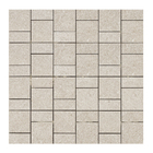 Revestimento de Parede Interno Pedra Acetinado 30x30cm Borda Reta Rhythm Thera Off White Portobello