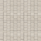 Revestimento de Parede Interno Pedra Acetinado 30x30cm Borda Reta Rhythm Thera Off White Portobello