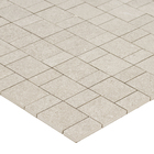 Revestimento de Parede Interno Pedra Acetinado 30x30cm Borda Reta Rhythm Thera Off White Portobello
