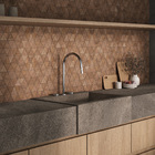 Revestimento de Parede Interno Amadeirado Acetinado 30x30cm Borda Reta Triangle Arca Tropical Portobello