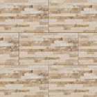 Revestimento de Parede Interno Pedra Acetinado 33x60cm Borda Arredondada Canjiquinha White Embramaco