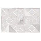 Revestimento de Parede Interno 3D Brilhante 36x58 Borda Reta Arden Gray Arielle
