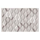 Revestimento de Parede Interno 3D Brilhante 36x58 Borda Reta Axis Gray Arielle