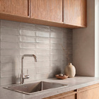 Revestimento de Parede Interno Monocolor Acetinado 7x24cm Borda Arredondada Vivant Brut Portobello