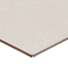 Revestimento para Parede Brilhante Borda Arredondada Marmorizado Beige 33X57cm Embramaco