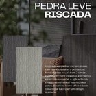 Revestimento De Parede Pedra Leve Riscada Decorativa 120cm X