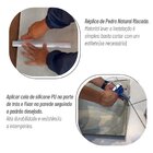 Revestimento De Parede Pedra Leve Riscada Decorativa 120cm X