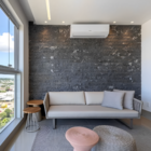 Revestimento de Pedra Natural TP20M Retificado Cinza Médio 10x30cm Glass Mosaic