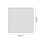 Revestimento De Poliestireno 49cmx6mmx49cm Parede E Teto D80