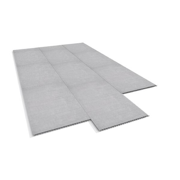 Revestimento de PVC para Parede Concreto Incident 270x25cm Plasbil