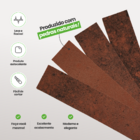 Revestimento De Tijolinho Pedra Flexível Placa Autocolante Li