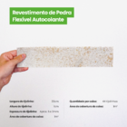 Revestimento De Tijolinho Pedra Flexível Placa Autocolante Li