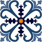 Revestimento Decorativo Português 9 Peças 15,4x15,4cm Coimbra Imper Sofistiq