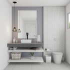 Revestimento Decorativo Cerâmica Cubos 20,5x20,5cm Artens