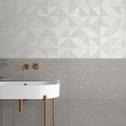 Revestimento Decorativo Eros Branco AC 15,46x15,46 PC Eliane