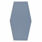 Revestimento Decorativo Hexagono 17,5x6,3cm Mate Ink Artens