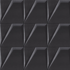 Revestimento Decorativo Loop Preto G20/605 20x20cm Artens