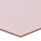 Revestimento Decorativo Love Hexa Rosa 17,5x17,5cm Portinari