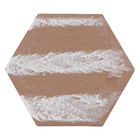 Revestimento Decorativo Love Hexa Rosa 17,5x17,5cm Portinari