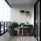 Revestimento Decorativo Novita GNT Amarelo Gabriella