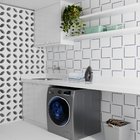 Revestimento Decorativo Novita GNT Azul 19,8x19,8cm Gabriella