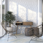 Revestimento Decorativo Space Block Branco 20x20cm Portinari