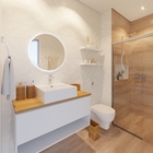 Revestimento Decorativo Space Move Branco 20x20cm Portinari