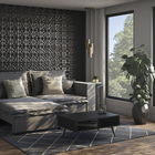 Revestimento Decorativo Star Preto G20/604 20x20cm Artens