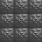 Revestimento Decorativo Star Preto G20/609 20x20cm Artens