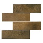 Revestimento Esmaltado Element Borda Arredondada Bege 7,5x25,2cm Grupo Ceral