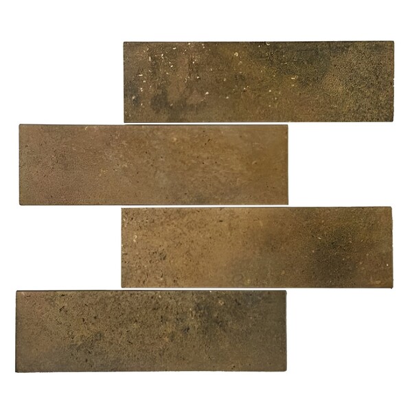 Revestimento Esmaltado Element Borda Arredondada Bege 7,5x25,2cm Grupo Ceral