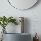 Revestimento Esmaltado Hexagonal Marfim - Atlas - 41130994005