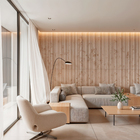 Revestimento Externo Texturizado Fosco 100x45cm Borda Reta Elyon Fendi Artesano