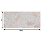 Revestimento Externo Texturizado Fosco 100x45cm Borda Reta Industrial Etrúria Liso Fendi Artesano