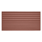 Revestimento Externo Monocolor Fosco 10x20cm Borda Arredondada Puraforma Supreme Clay Portobello