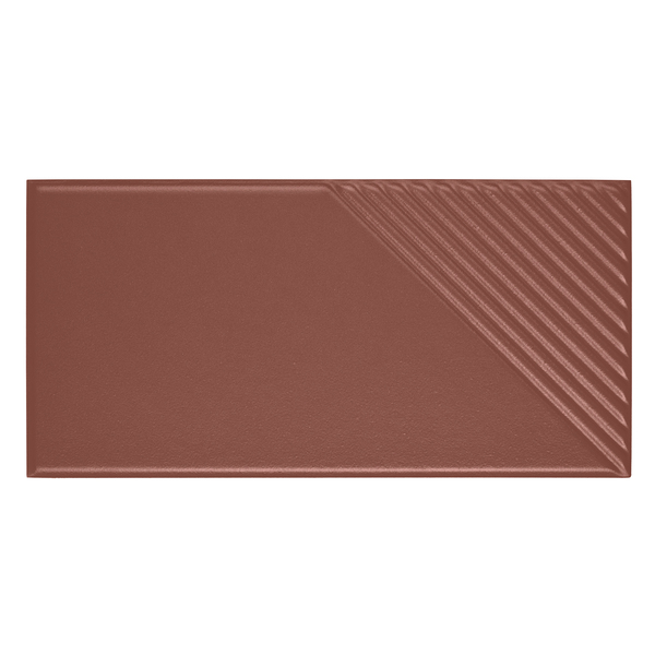 Revestimento Externo Monocolor Fosco 10x20cm Borda Arredondada Puraforma Supreme Clay Portobello