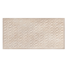 Revestimento Externo Pedra Fosco 10x20cm Borda Arredondada Vena Roma Bianco Portobello