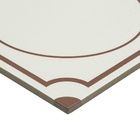 Revestimento Externo Decorado Granilhado 20,2x20,2cm Borda Arredondada Afago Respiro Terracota Artens