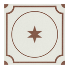 Revestimento de Parede Decorado Interno Externo 202cm Joana Lira Afago Pertencimento Estrela Terracota Artens