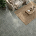 Revestimento Externo Decorado Granilhado 20x20cm Borda Arredondada Floe Verde Gabriella