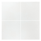 Revestimento Externo Monocolor Granilhado 20x20cm Borda Arredondada Sintra White Gabriella