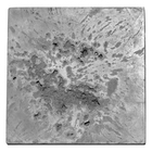Revestimento Externo Texturizado Fosco 25x25cm Borda Reta Vestígios Cinza Artesano