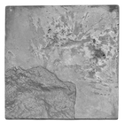 Revestimento Externo Texturizado Fosco 25x25cm Borda Reta Vestígios Cinza Artesano