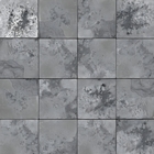 Revestimento Externo Texturizado Fosco 25x25cm Borda Reta Vestígios Cinza Artesano
