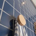 Revestimento Interno e Externo Monocolor Brilhante 30X40cm Borda Arredondada Azul Royal Elizabeth