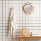 Revestimento Interno e Externo Monocolor Brilhante 30X40cm Borda Arredondada Branco Algodao Elizabeth