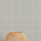 Revestimento Interno e Externo Monocolor Brilhante 30X40cm Borda Arredondada Cinza Elizabeth